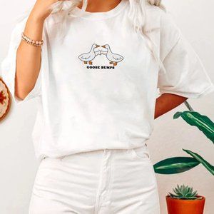 Goose Embroidered Sweatshirt Embroidered Sweatshirt Animal shirts